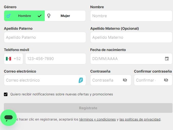 Registrarse en 10Bet